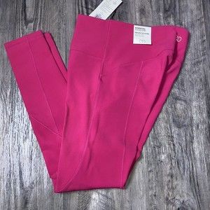 Brand New With Tags CALIA Womens Small Essential High Rise 7/8 Leggings Pink